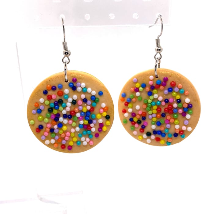 Wholesale Sprinkle Cookie Earrings image