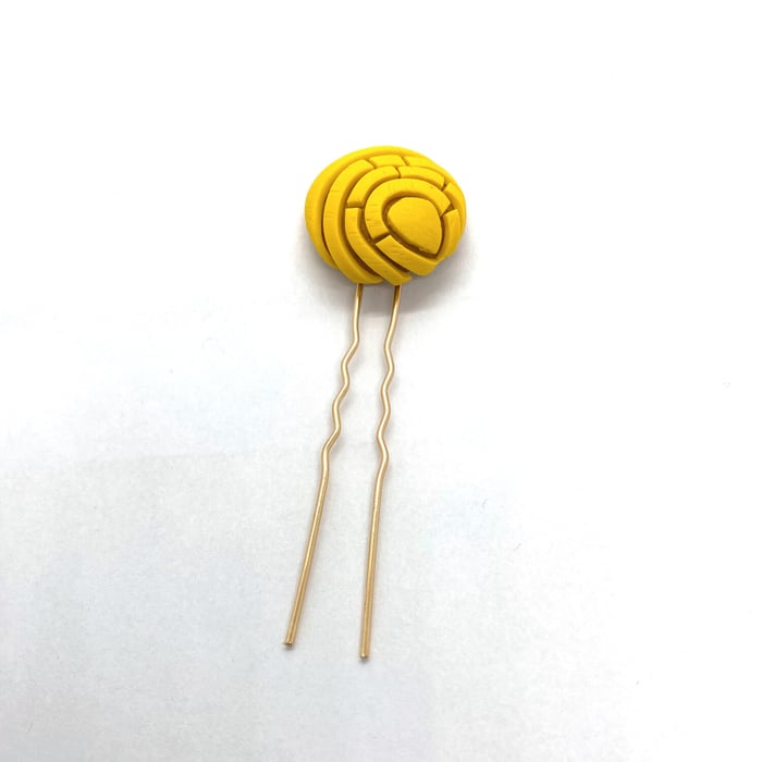 Wholesale Yellow Hair Pin image